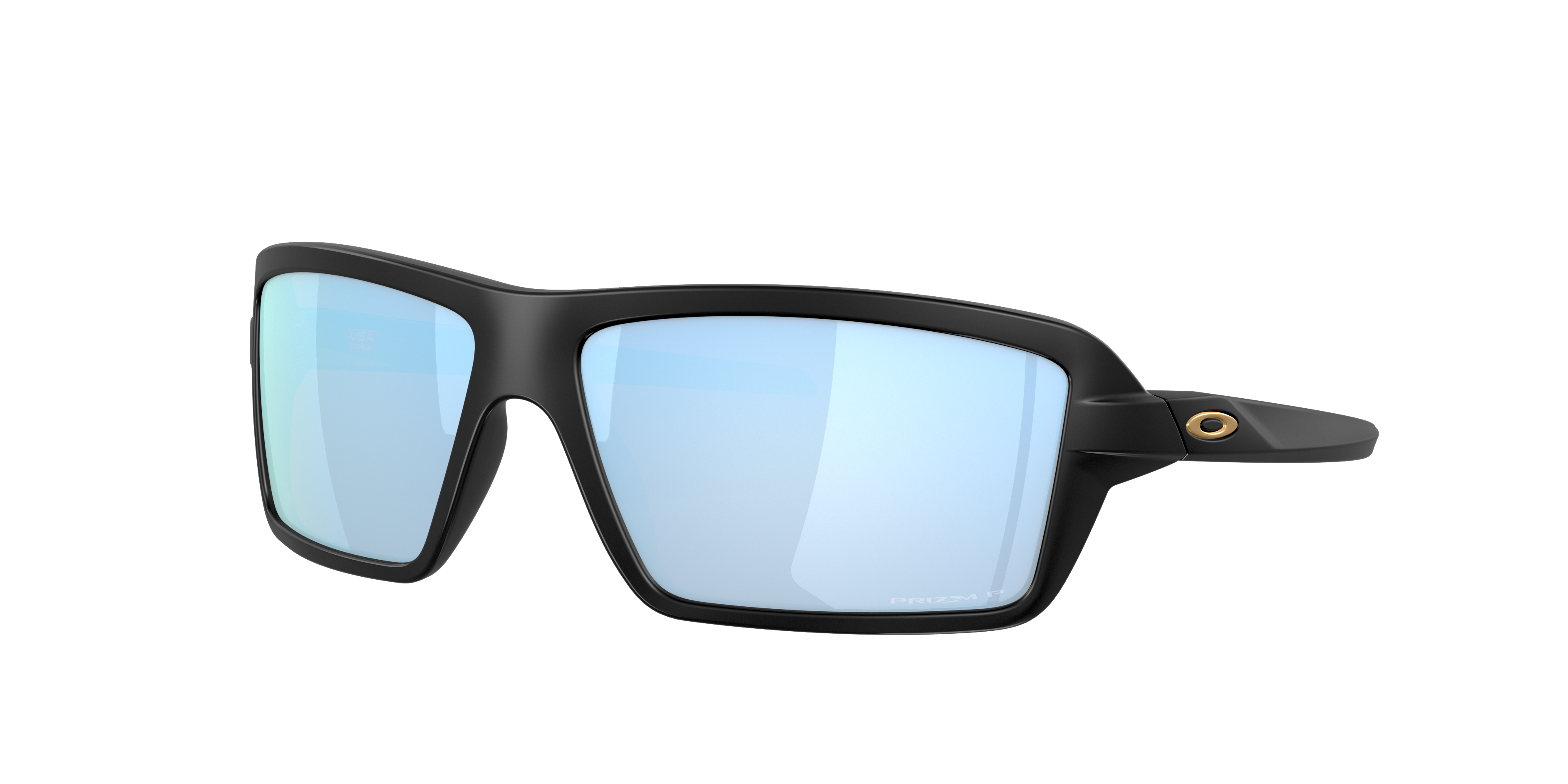 Oakley Man Sunglass Oo9129 Cables In Prizm Deep Water Polarized