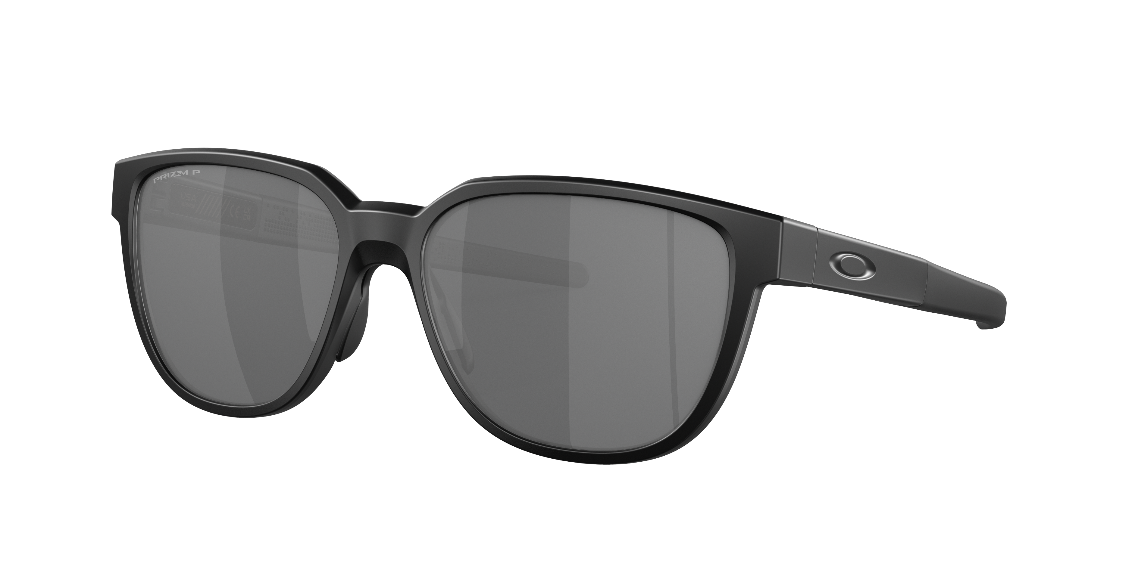 Shop Oakley Man Sunglasses Oo9250a Actuator (low Bridge Fit) In Prizm Black Polarized