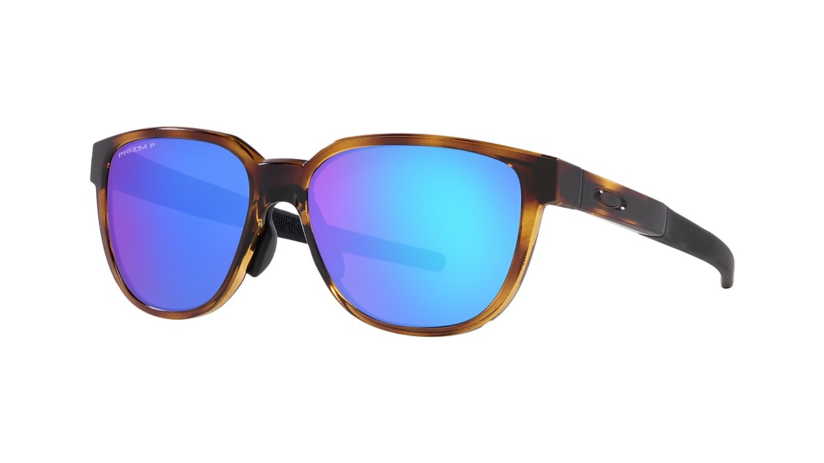 OAKLEY OO9250A Actuator (Low Bridge Fit) Brown Tortoise - Man Sunglasses,  Prizm Sapphire Polarized Lens