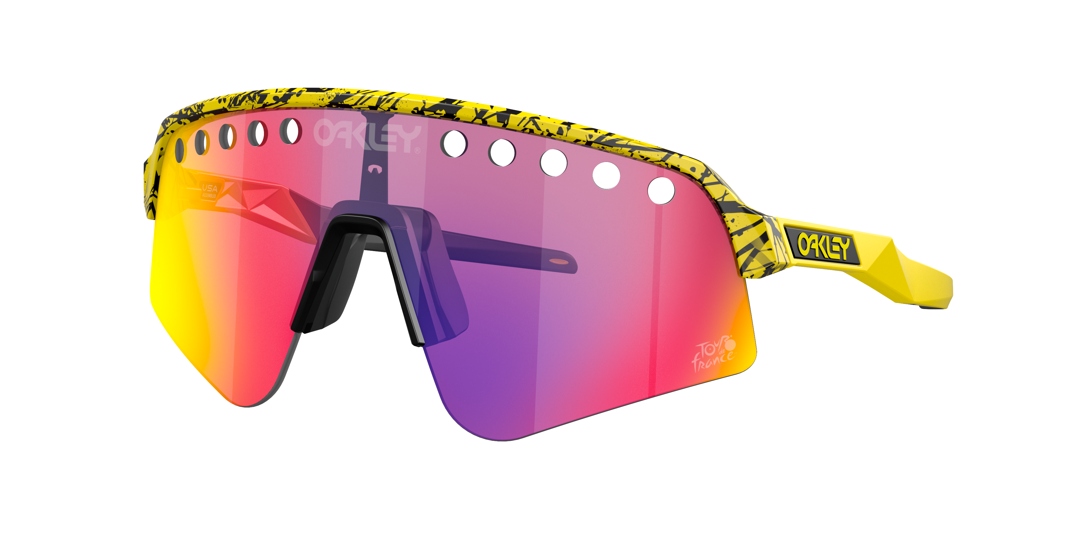 Shop Oakley Man Sunglasses Oo9465 2023 Tour De France™ Sutro Lite Sweep In Prizm Road