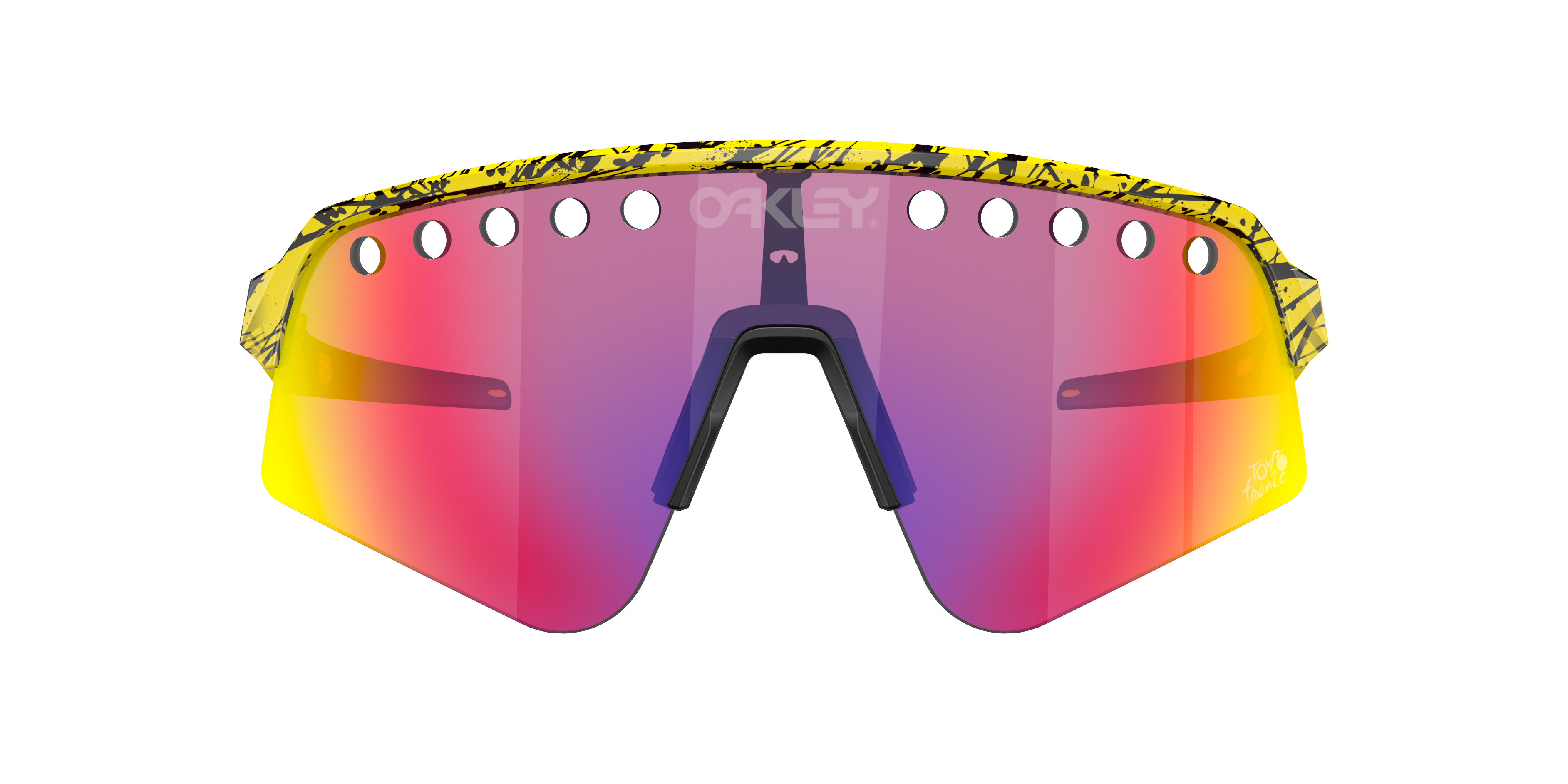 OAKLEY OO9465 2023 Tour De France Sutro Lite Sweep Tdf Splatter - Men  Sunglasses, Prizm Road Lens