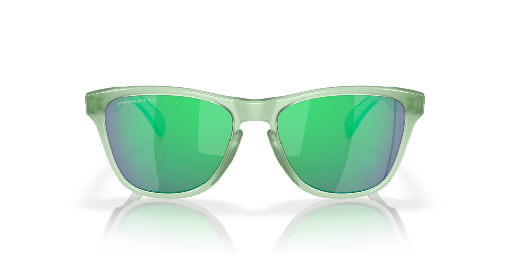 Oakley OJ9006 Frogskins™ XS (Youth Fit) 53 Prizm Jade Polarized & Matte Transparent Jade Sunglasses | Hut USA