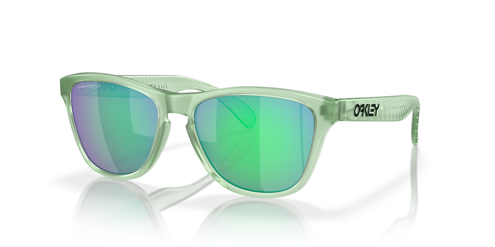 Oakley OJ9006 Frogskins™ XS (Youth Fit) Encircle Collection 53 Prizm Jade  Polarized & Matte Transparent Jade Polarized Sunglasses