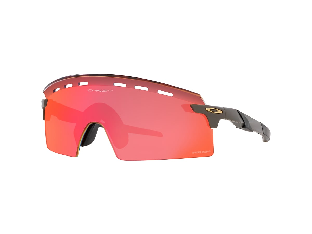 OAKLEY OO9235 Encoder Strike Matte Onyx - Men Sunglasses, Prizm Trail Torch  Lens