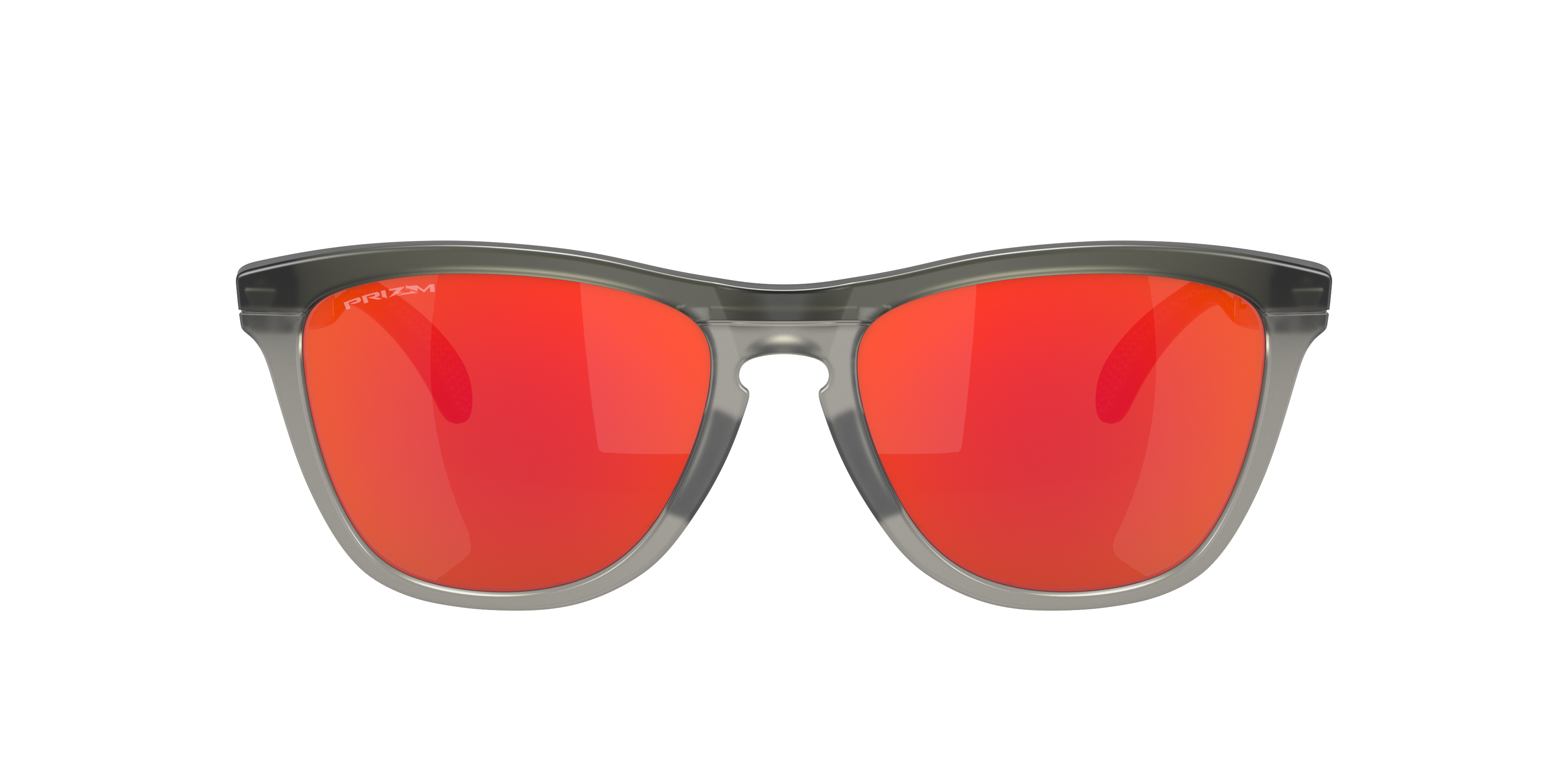 Shop Oakley Man Sunglasses Oo9284 Frogskins™ Range In Prizm Ruby