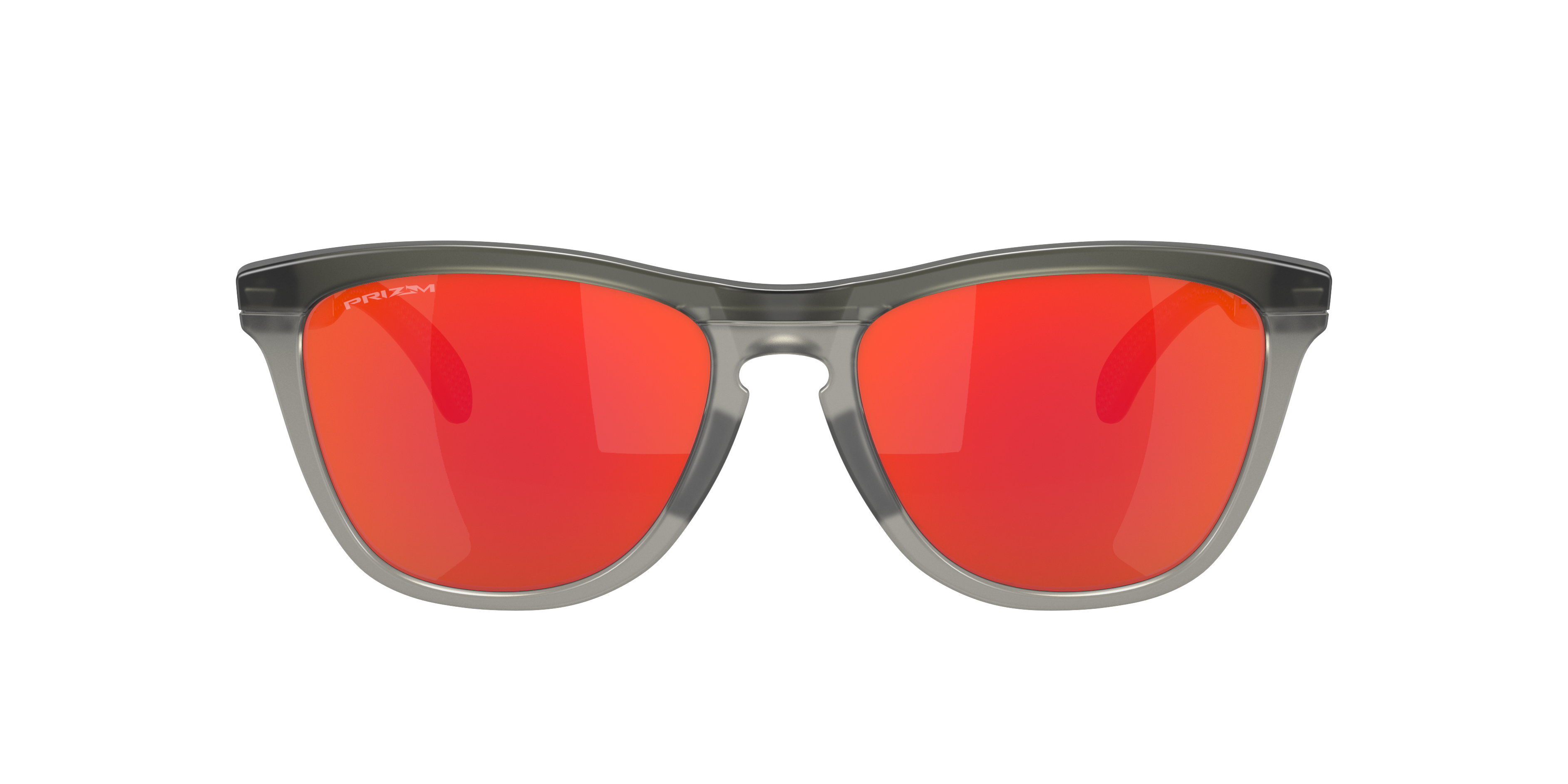 Oakley Unisex Sunglasses Oo9284a Frogskins™ Range (low Bridge Fit) In Prizm Ruby