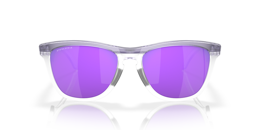 OAKLEY OO9289 Frogskins Hybrid Matte Lilac/Prizm Clear - Man Sunglasses,  Prizm Violet Lens