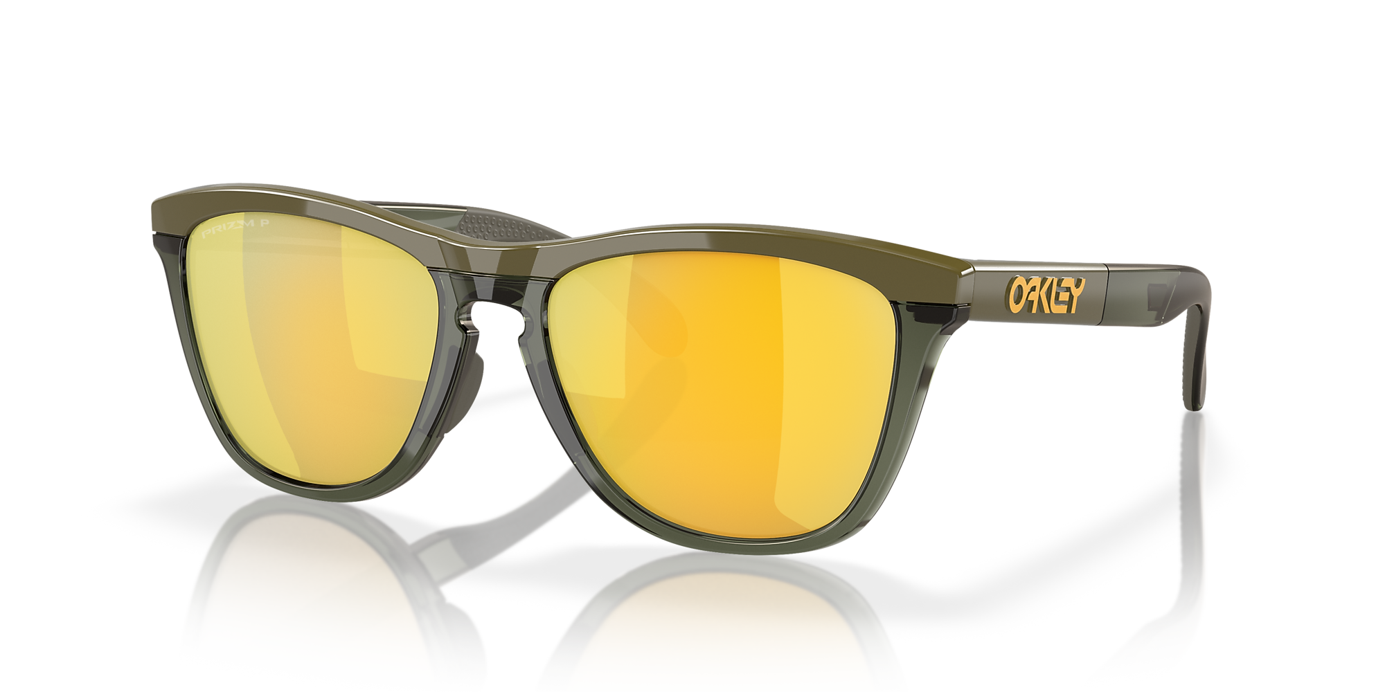 Oakley OO9284 Frogskins™ Range 55 Prizm 24K Polarized & Dark Brush