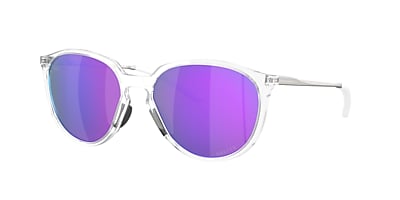 Oakley clear store frame purple lens