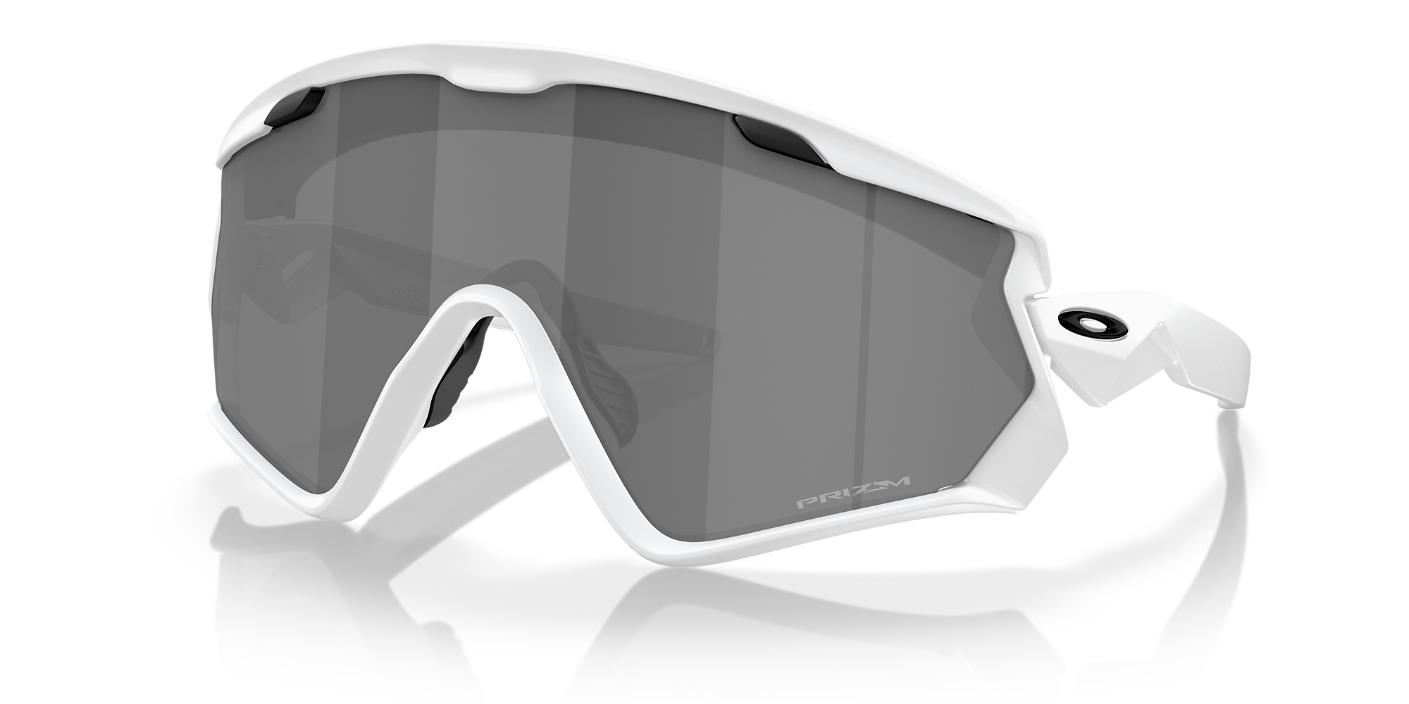 Oakley OO9418 Wind Jacket® 2.0 01 Prizm Black & Matte White Sunglasses