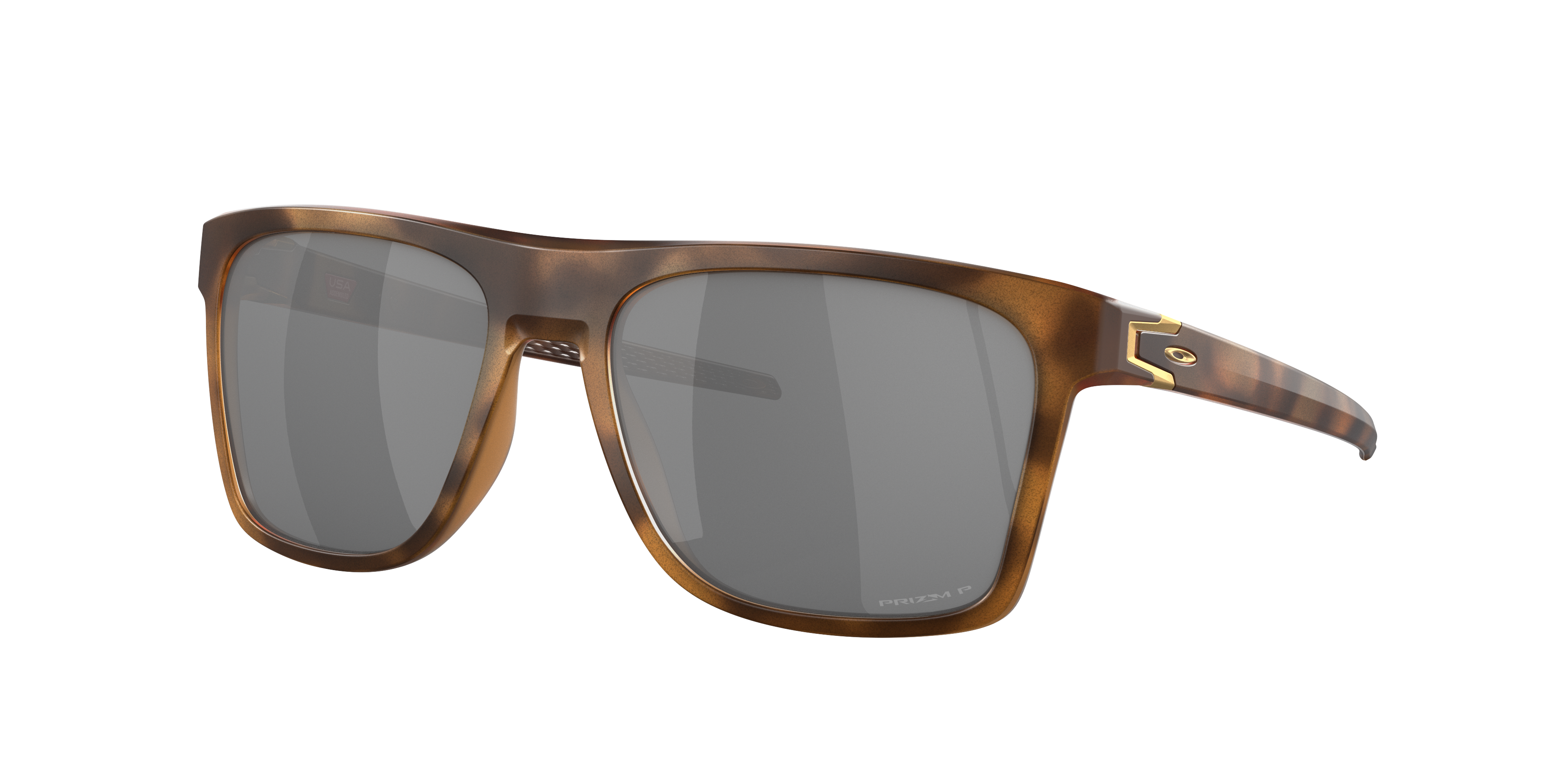 Oakley Man Sunglasses Oo9100 Leffingwell In Prizm Black Polarized