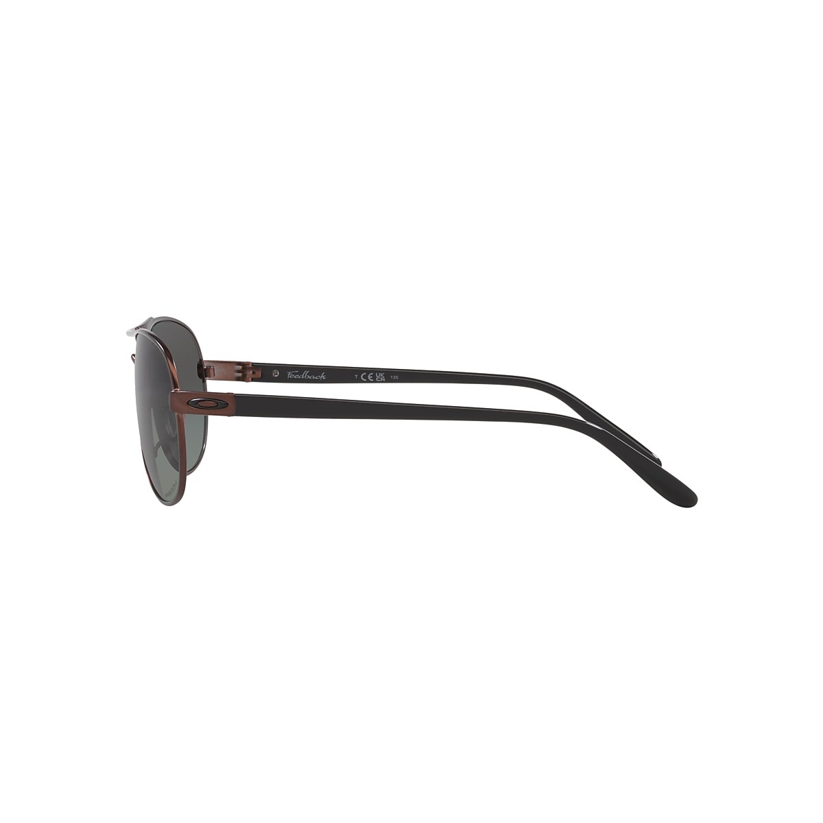 Oakley OO4079 Feedback 59 Prizm Grey Gradient & Satin Grenache