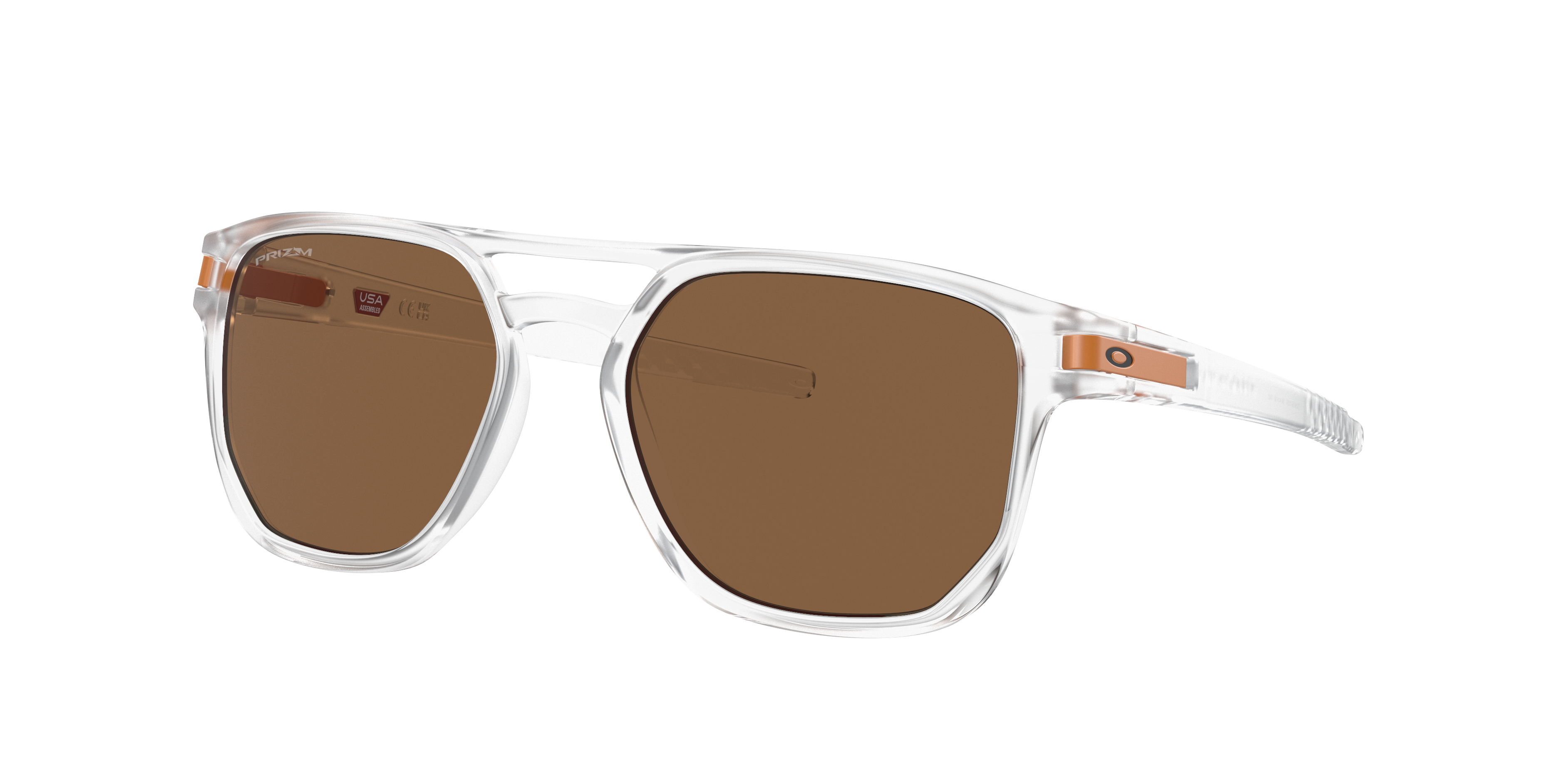 Oakley Man Sunglass Oo9436 Latch™ Beta Introspect Collection In Prizm Bronze