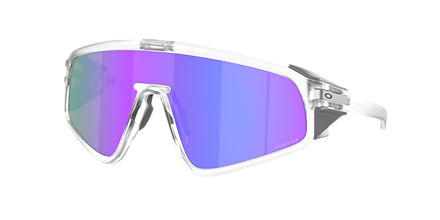 Oakley OO9404 Latch™ Panel Prizm Violet & Matte Clear Sunglasses 