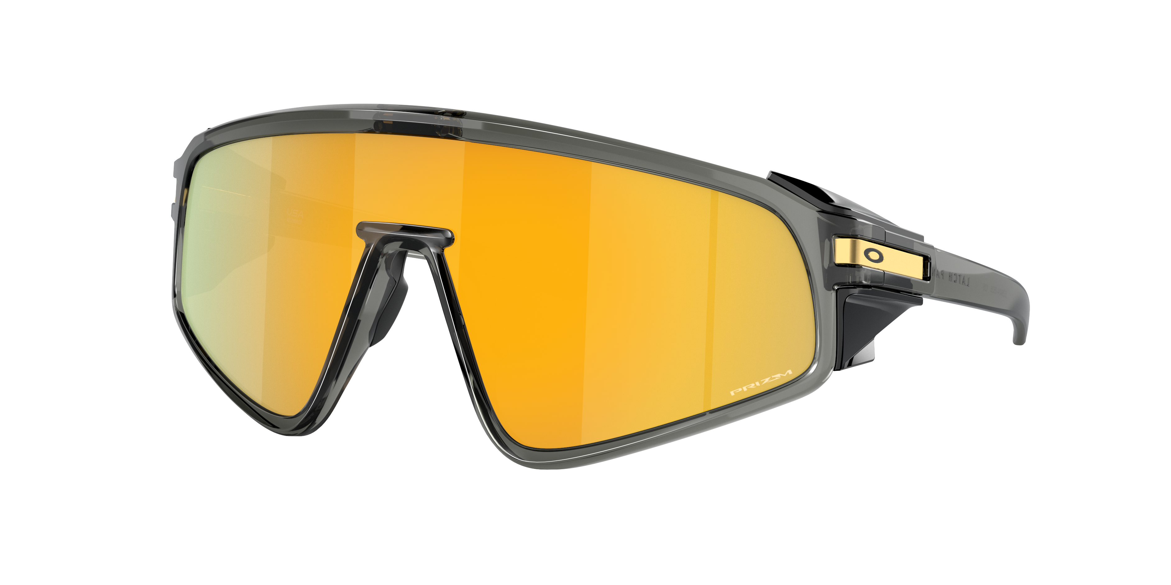 Shop Oakley Unisex Sunglasses Oo9404 Latch™ Panel In Prizm 24k