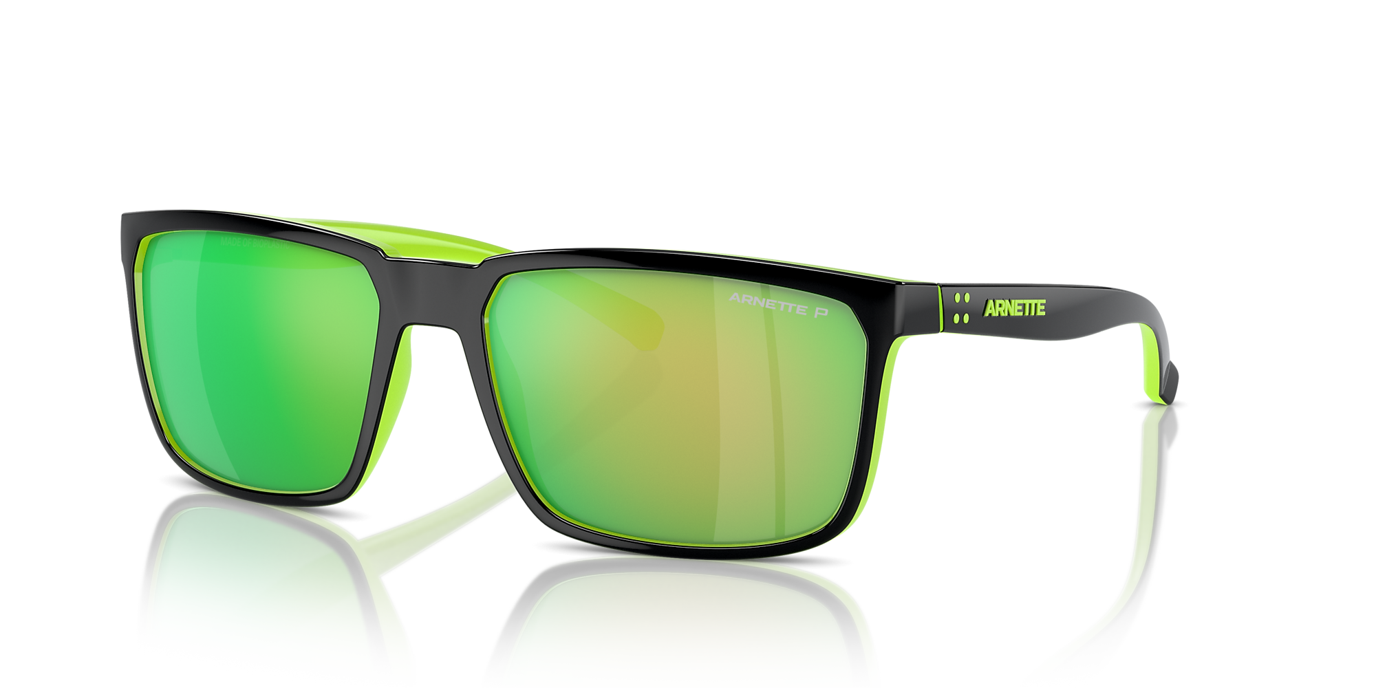 AN4251 Stripe 58 Dark Grey Mirror Green Polar & Black/Fluo