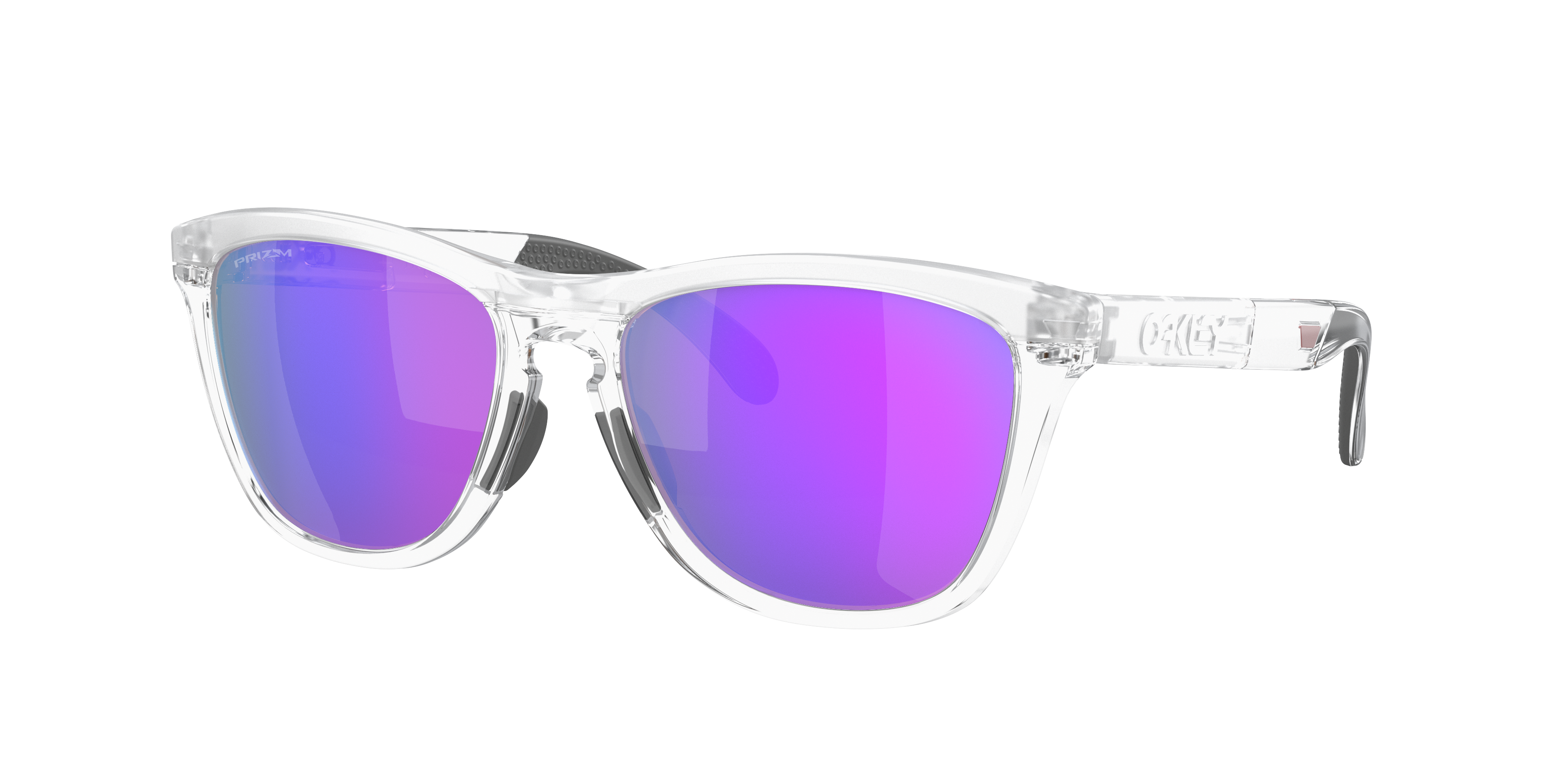 Oakley Mens Clear Oo9013 Frogskins O Matter™ Plutonite Square-frame Sunglasses In Polished Clear