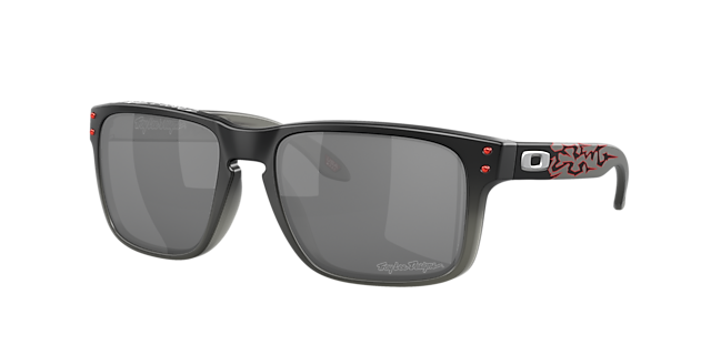 OAKLEY OO9102 Holbrook Troy Lee Designs Series Troy Lee Designs Black Fade  - Man Sunglasses, Prizm Black Lens