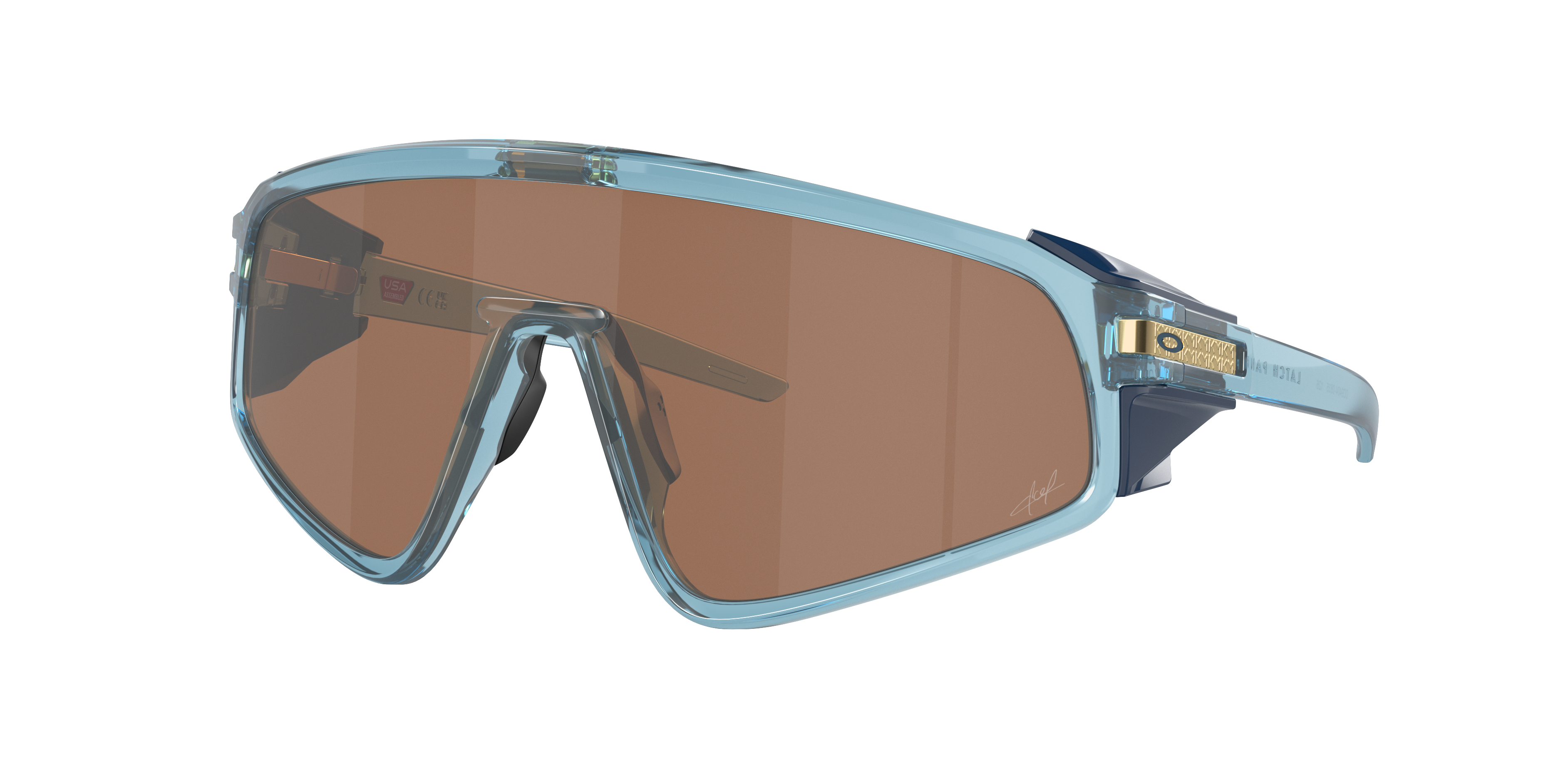Oakley X Kylian Mbappé Latch™ Sunglasses In Prizm Tungsten