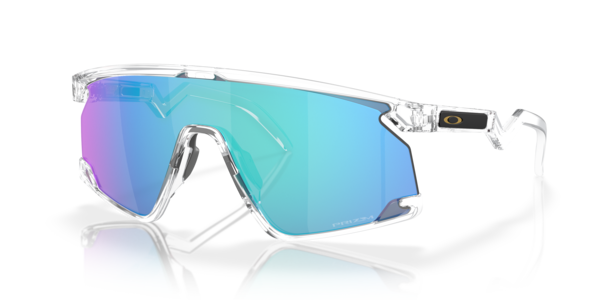 Óculos de sol Oakley BXTR OO9280, formato máscara, armação em o-matter (bio-matter), lente prizm preta