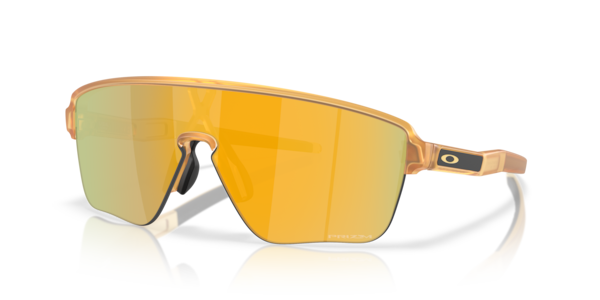Óculos de sol Oakley Corridor SQ OO9415, formato quadrado, armação em o-matter curry transparente fosco, lente prizm 24k