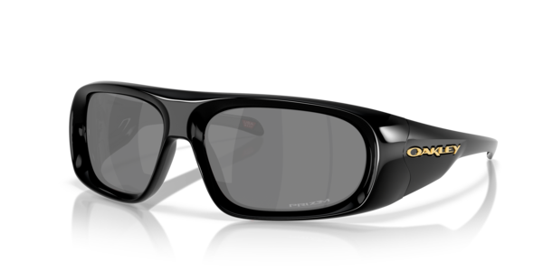 Óculos de sol Oakley Belleville OO9491, formato quadrado, armação em o-matter preto polido, lente prizm preta