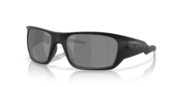Óculos de sol Oakley Masseter, formato retangular, armação em o-matter preto, lente preta