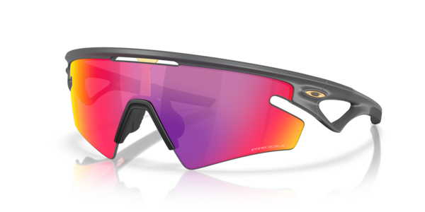 Óculos de sol Oakley Sphaera Slash OO9499, formato máscara, armação em o-matter carbono fosco, lente prizm road