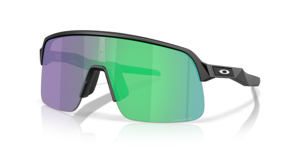 Óculos de sol Oakley Sutro Lite S OO9496, formato máscara, armação em o-matter preto fosco, lente prizm jade