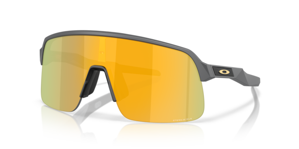 Óculos de sol Oakley Sutro Lite S OO9496, formato máscara, armação em o-matter carbono fosco, lente prizm 24k