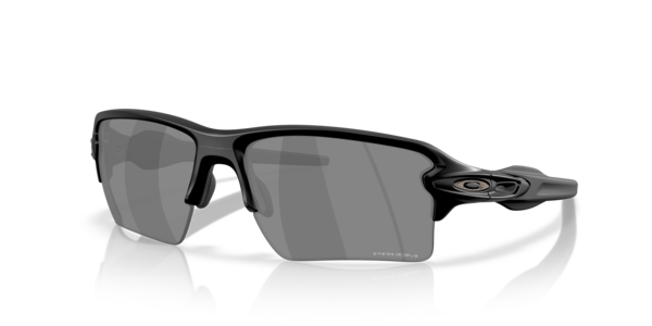Óculos de sol Oakley Flak 2.0 XXL OO9488, formato retangular, armação em o-matter preto fosco, lente prizm preta
