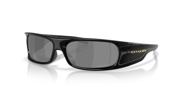 Óculos de sol Oakley Highland OO9522, formato quadrado, armação em o-matter preto, lente prizm preta