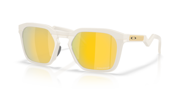 Óculos de sol Oakley HSTN SQ OO9533, formato quadrado, armação em o-matter névoa fosco (mist), lente prizm 24k polarizada
