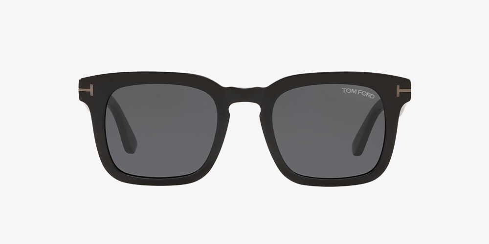 Tom Ford FT0751-N 50 Gunmetal & Black Shiny Sunglasses | Sunglass Hut Canada