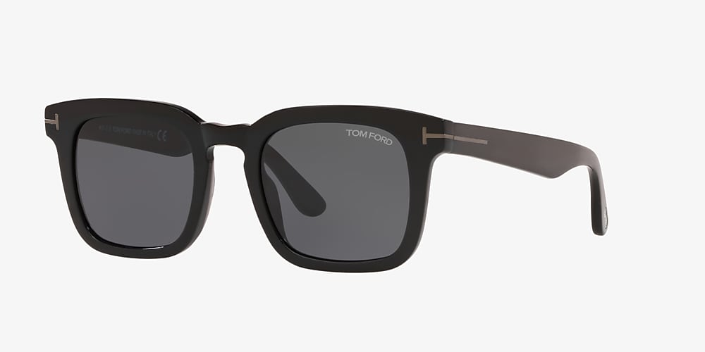 Tom Ford FT0751-N 50 Gunmetal & Black Shiny Sunglasses | Sunglass Hut USA