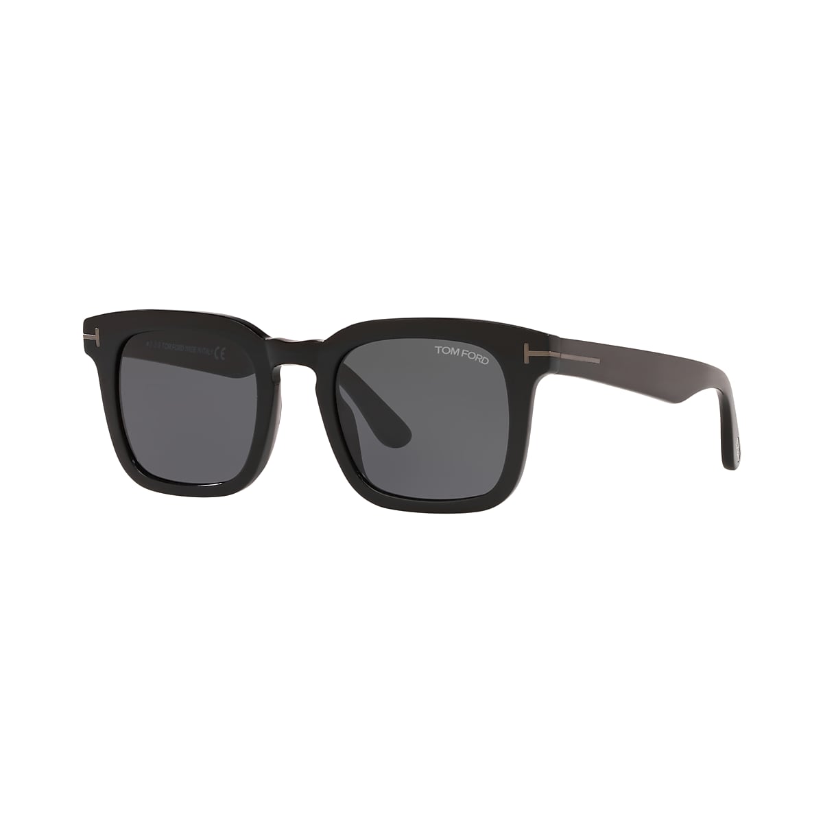 Tom Ford FT0751-N 50 Gunmetal & Black Shiny Sunglasses | Sunglass Hut USA