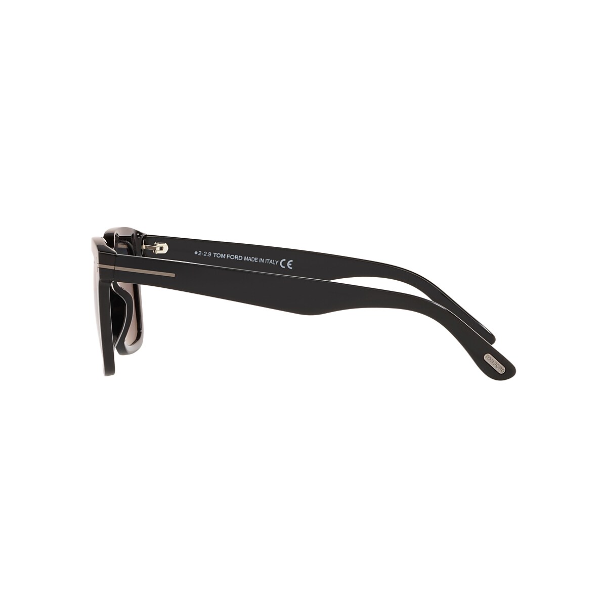 Tom Ford FT0751-N 50 Gunmetal & Black Shiny Sunglasses | Sunglass Hut  United Kingdom