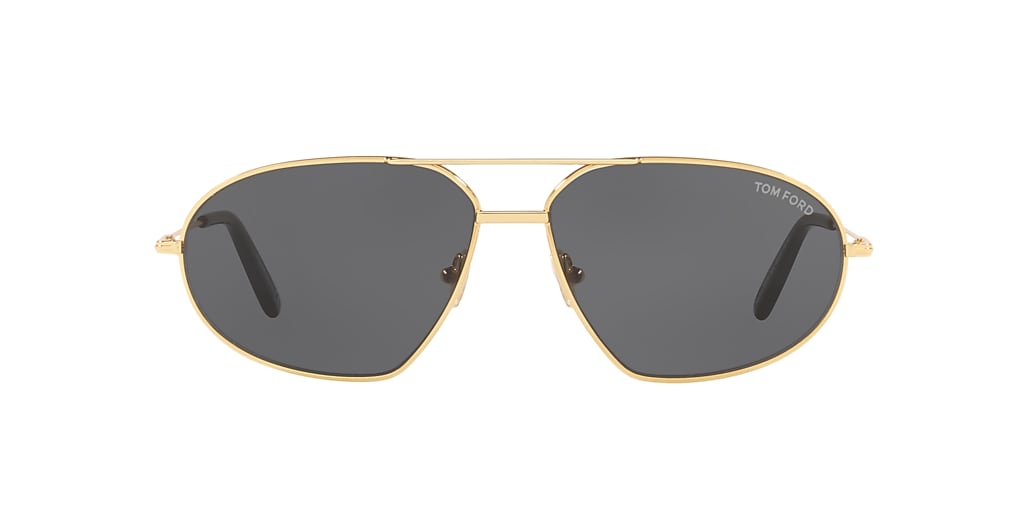 Tom Ford Ft0771 Grey-Black & Gold Sunglasses | Sunglass Hut USA
