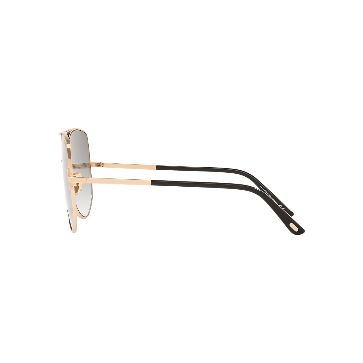 Rose Gold Tinted Mod Sunglasses - Blush