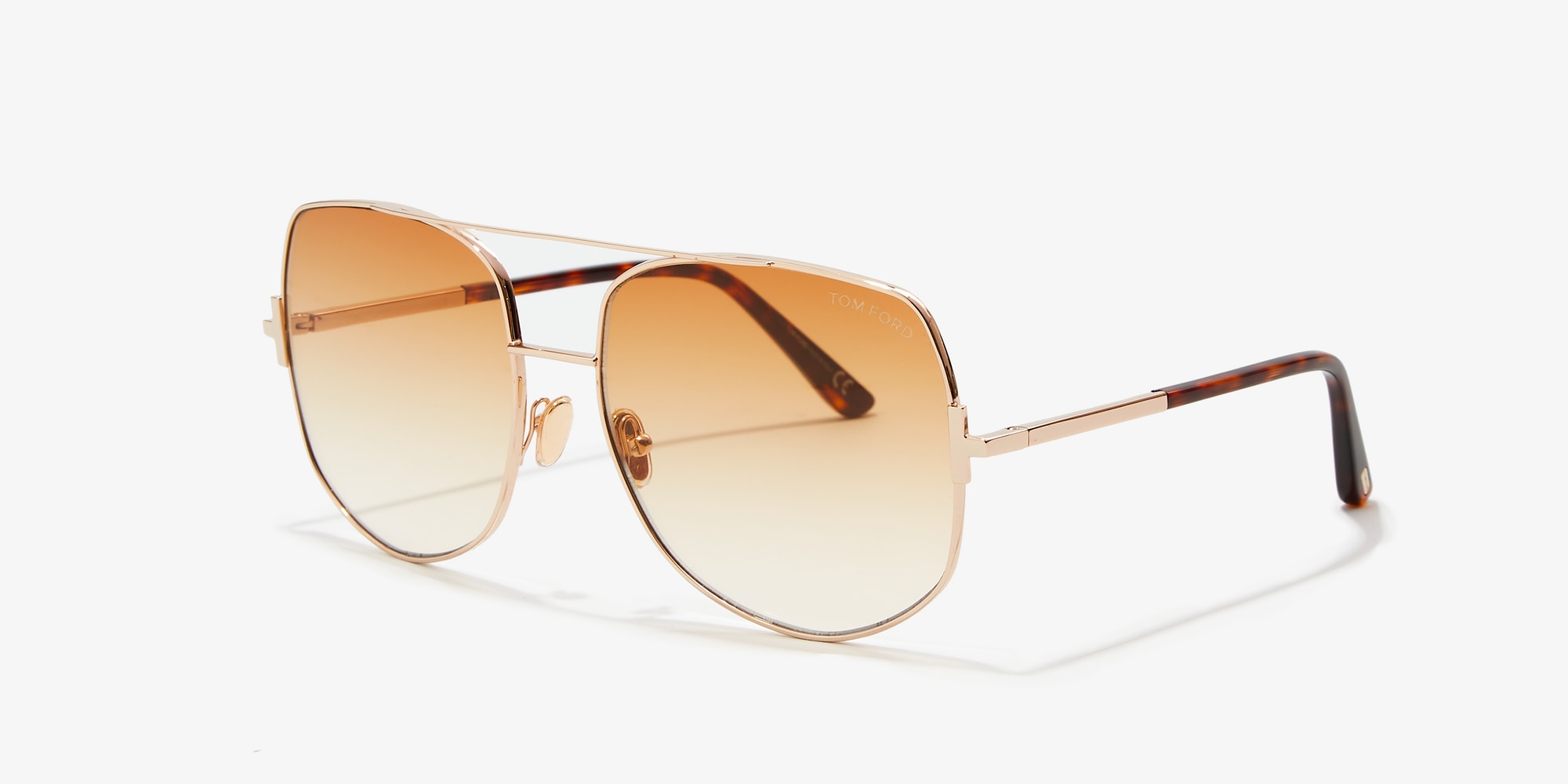 tom ford aviators gold