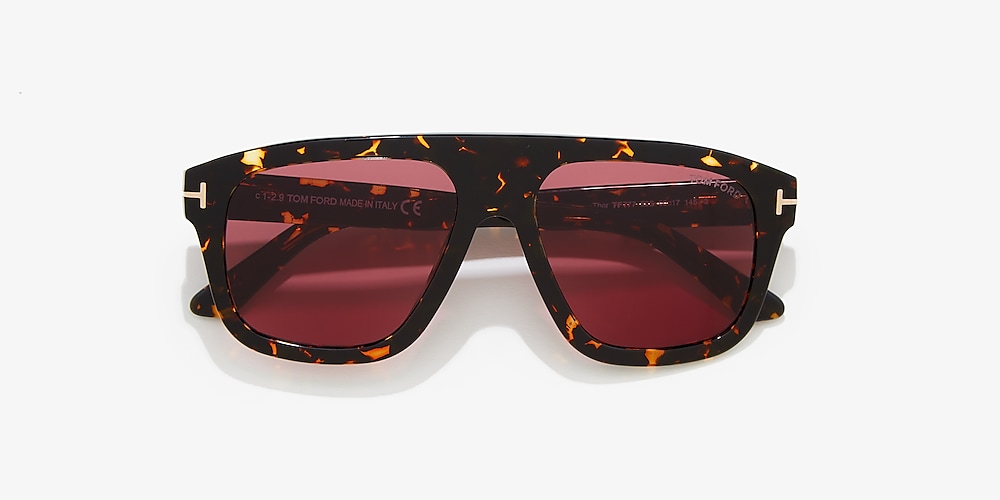 Tom Ford FT0777 56 Red & Tortoise Sunglasses | Sunglass Hut Australia