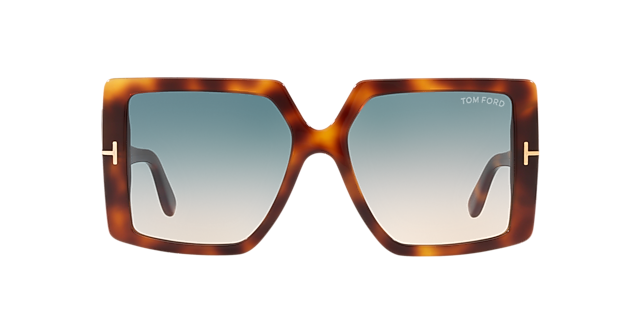 Tom Ford FT0790 57 Grey Grad & Black Shiny Sunglasses | Sunglass Hut USA