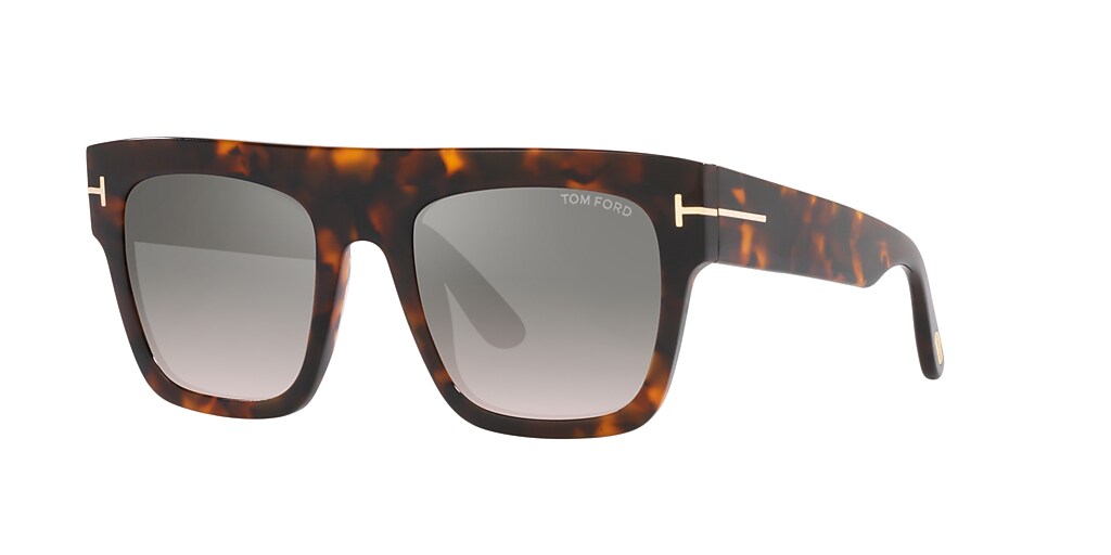 Tom Ford FT0847 52 Grey Gradient & Tortoise Sunglasses | Sunglass Hut USA