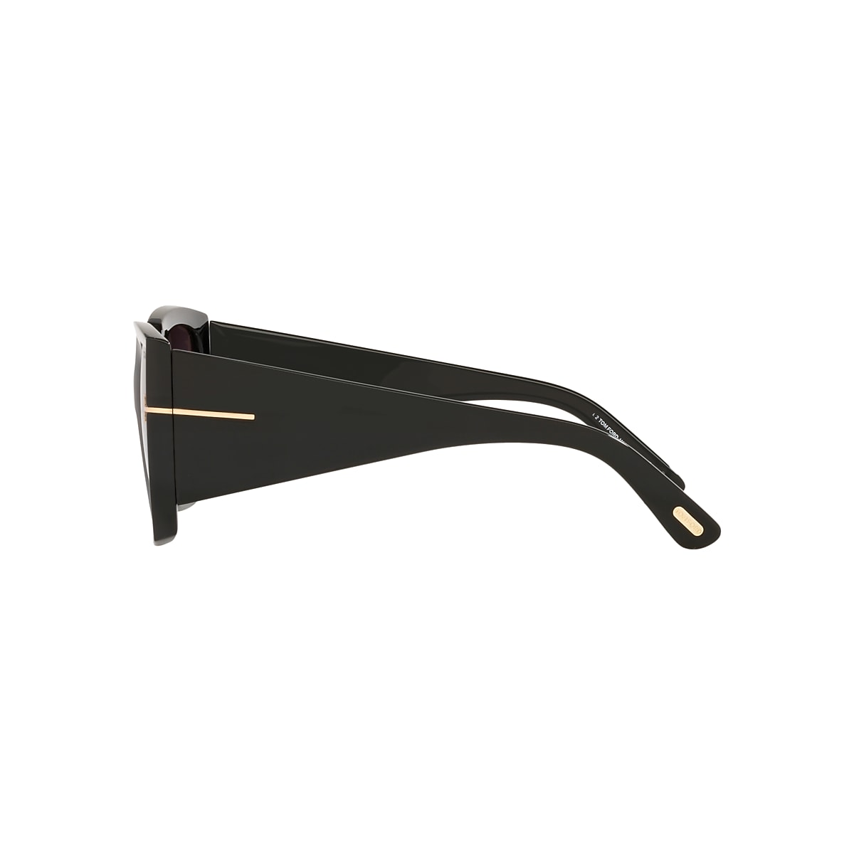 Tom Ford FT0921 54 Grey Grad & Black Shiny Sunglasses | Sunglass 