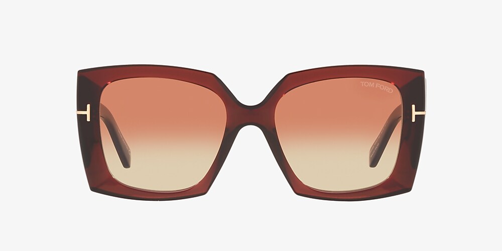 Tom Ford FT0921 54 Burg Grad & Burgundy Sunglasses | Sunglass Hut USA
