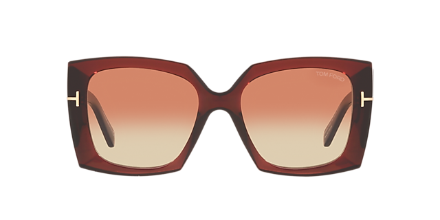 Tom Ford FT0921 54 Brown Mirror & Top Black Sunglasses | Sunglass Hut USA