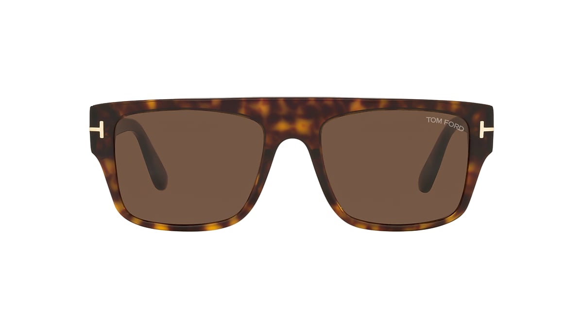 TOM FORD FT0907 Tortoise - Men Luxury Sunglasses, Brown Lens