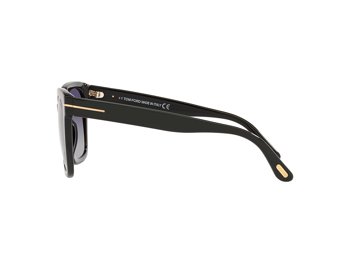 Tom Ford FT0952 55 Grau Polar & Glänzendes Schwarz Polarisiert 