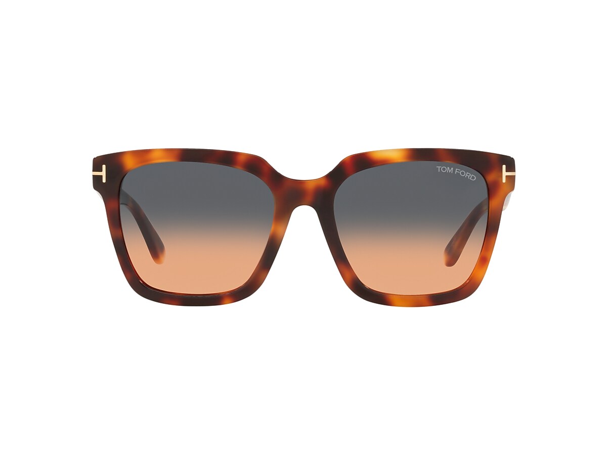 Tom Ford FT0952 55 Green & Gold Shiny Sunglasses | Sunglass Hut USA