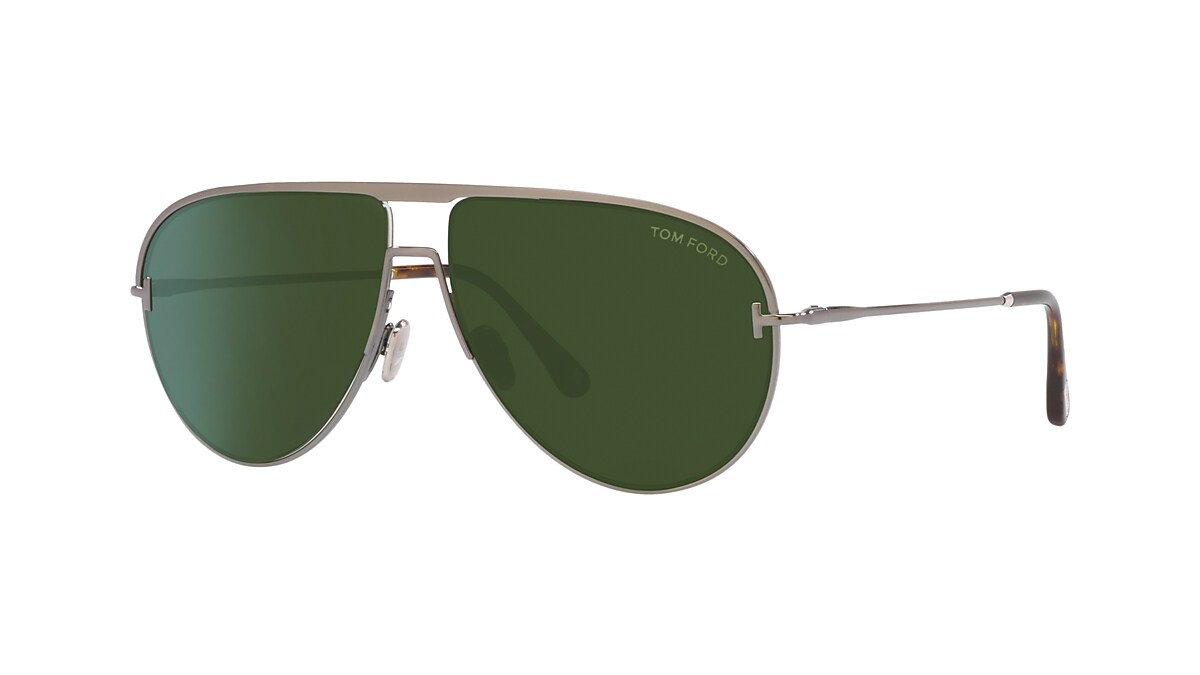 Tom Ford FT0924 60 Green & Gunmetal Sunglasses | Sunglass Hut USA